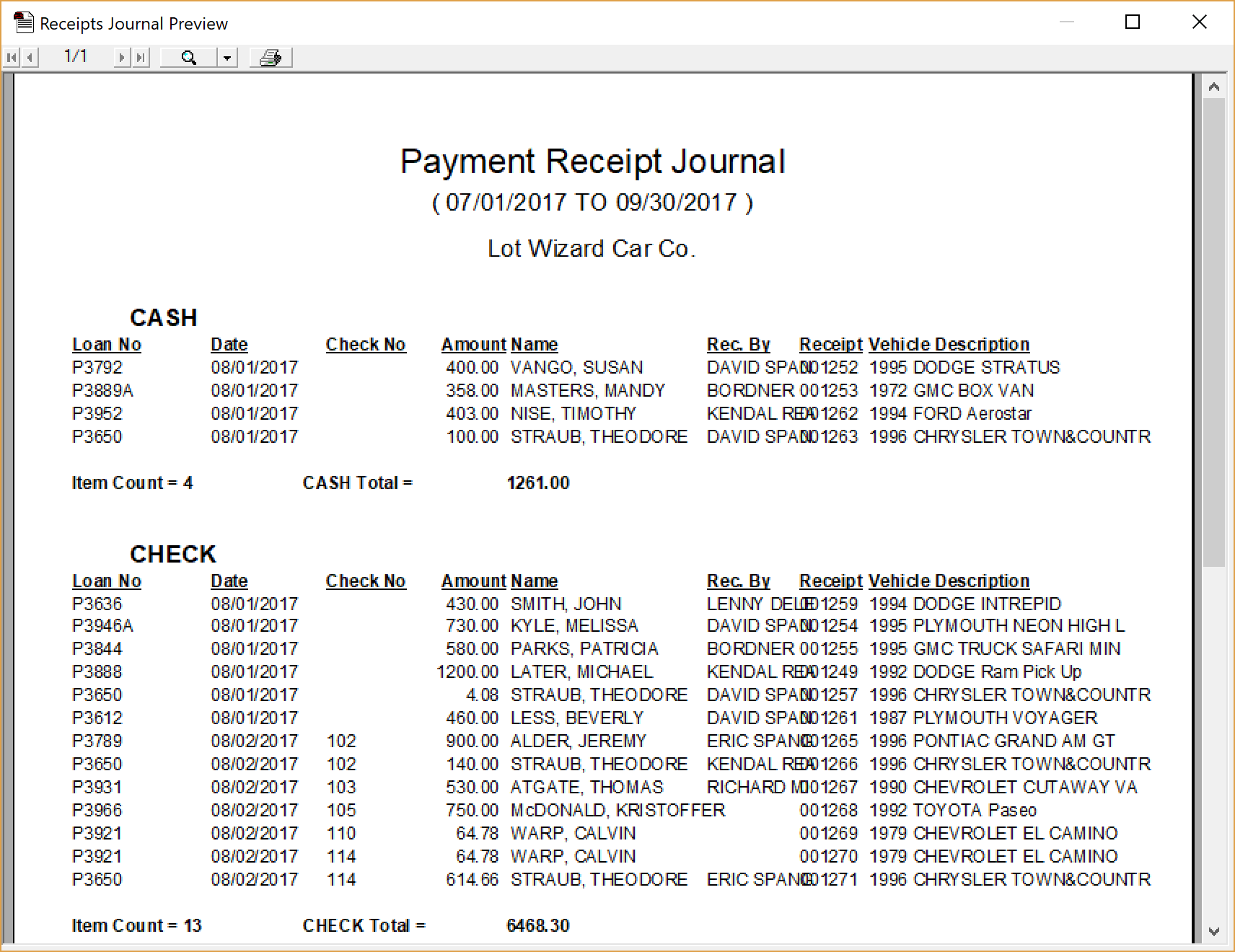 BHPHTab_ReceiptReport