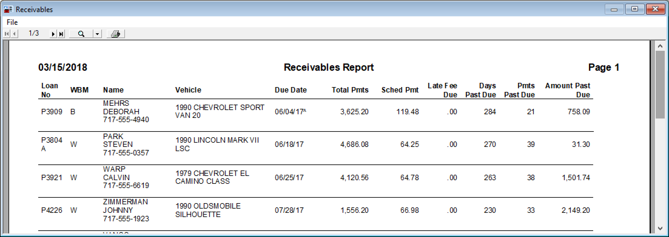 BHPHTab_ReceivablesReport