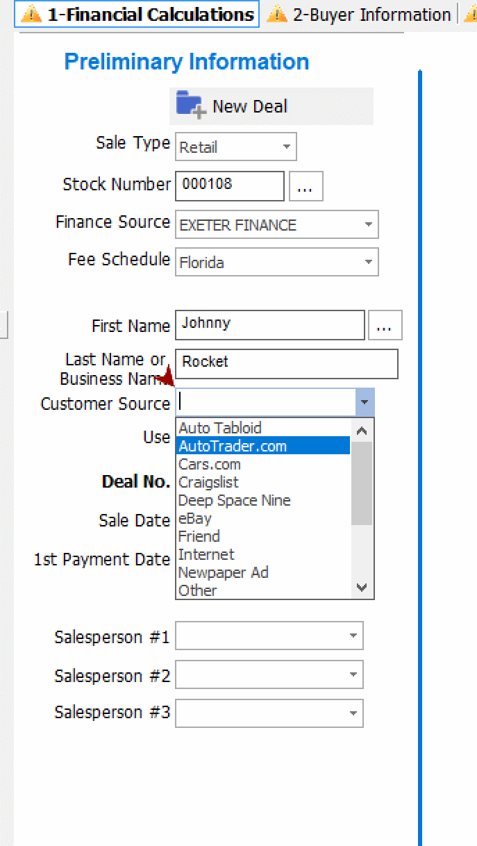 customeersourceselection