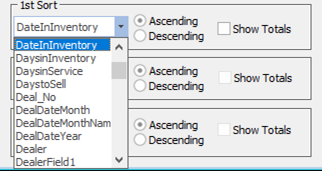 CustReport_FirstSort