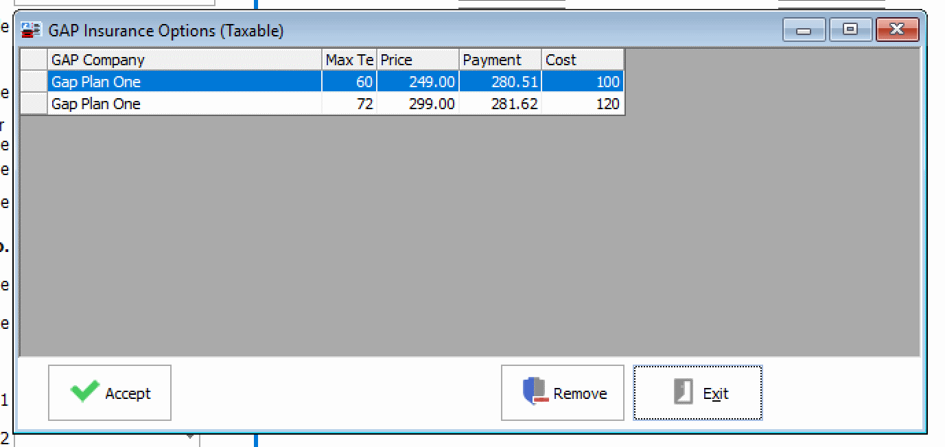 GAPinsuranceoptionsexample
